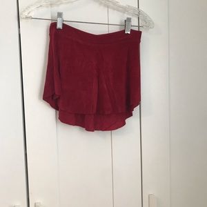 Ballet pointe Skirt- Cranberry